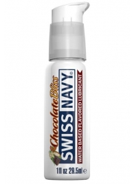 Лубрикант с ароматом шоколада Swiss Navy Chocolate Bliss Lube - 29,5 мл. - Swiss navy - купить с доставкой в Твери