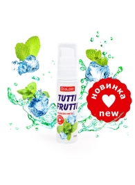 Гель-смазка Tutti-frutti со вкусом сладкой мяты - 30 гр. - Биоритм - купить с доставкой в Твери