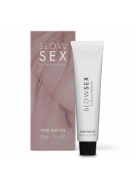Лубрикант на водной основе Slow Sex Anal Play Gel - 30 мл. - Bijoux Indiscrets - купить с доставкой в Твери
