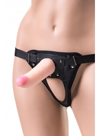Телесный страпон на трусиках Realstick Jax - 17,9 см. - ToyFa - купить с доставкой в Твери
