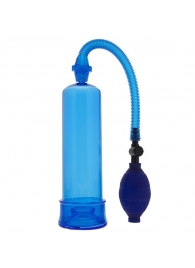 Синяя вакуумная помпа MENZSTUFF PENIS ENLARGER - Dream Toys - в Твери купить с доставкой