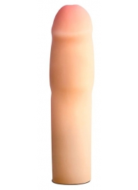 Телесная насадка-удлинитель на пенис PERFORMANCE 1.5INCH COCK XTENDER - 16 см. - Blush Novelties - в Твери купить с доставкой
