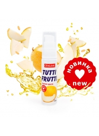 Гель-смазка Tutti-frutti со вкусом сочной дыни - 30 гр. - Биоритм - купить с доставкой в Твери