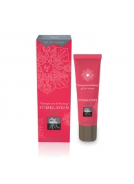 Возбуждающий интимный гель для двоих STIMULATION GEL Pomegranate   Nutmeg - 30 мл. - Shiatsu - купить с доставкой в Твери
