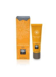 Возбуждающий интимный гель STIMULATION GEL Ginger   Cinnamon - 30 мл. - Shiatsu - купить с доставкой в Твери