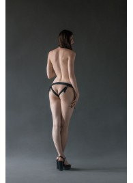 Черные трусики Better с анальной насадкой - 8 см. - Lola Games - купить с доставкой в Твери