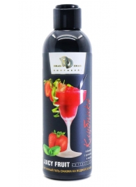 Интимный гель-смазка JUICY FRUIT с ароматом клубники - 200 мл. - БиоМед - купить с доставкой в Твери