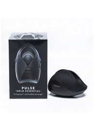 Черный инновационный мужской вибратор PULSE SOLO ESSENTIAL - Hot Octopuss - в Твери купить с доставкой
