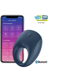 Эрекционное кольцо Satisfyer Strong One с возможностью управления через приложение - Satisfyer - в Твери купить с доставкой