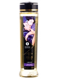Массажное масло Libido Exotic Fruits с ароматом экзотических фруктов - 240 мл. - Shunga - купить с доставкой в Твери