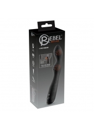 Черный вибромассажер простаты P-Spot - 23,5 см. - Orion - в Твери купить с доставкой