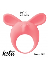 Оранжевое эрекционное кольцо Fennec Phil - Lola Games - в Твери купить с доставкой