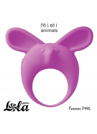 Фиолетовое эрекционное кольцо Fennec Phil - Lola Games - в Твери купить с доставкой