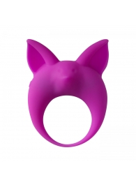 Фиолетовое эрекционное кольцо Kitten Kyle - Lola Games - в Твери купить с доставкой