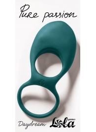 Зеленое эрекционное виброкольцо Daydream - Lola Games - в Твери купить с доставкой