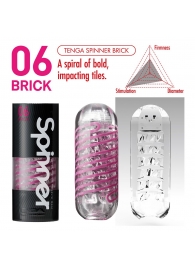 Мастурбатор SPINNER Brick - Tenga - в Твери купить с доставкой