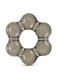 Дымчатое эрекционное кольцо Stay Hard Thick Bead Cock Ring - Blush Novelties - в Твери купить с доставкой