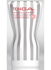 Мастурбатор TENGA Squeeze Tube Cup Soft - Tenga - в Твери купить с доставкой