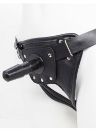 Черный пояс для насадок CLASS STRAP Restyling - LOVETOY (А-Полимер) - купить с доставкой в Твери