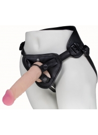 Пояс харнесс BEST UNI strap с 2 сменными насадками - 18,5 и 16 см. - LOVETOY (А-Полимер) - купить с доставкой в Твери