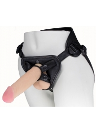 Пояс харнесс BEST UNI strap с 2 насадками - 18 и 22 см. - LOVETOY (А-Полимер) - купить с доставкой в Твери