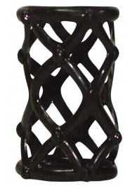 Чёрная насадка-сетка на пенис Orgasmus Wunder - Orion - в Твери купить с доставкой