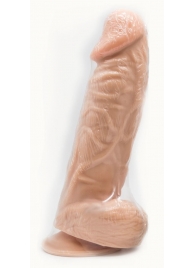 Пояс-трусики с реалистичной насадкой - 20,5 см. - LOVETOY (А-Полимер) - купить с доставкой в Твери