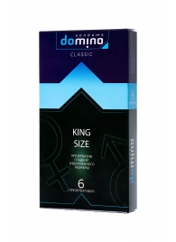 Презервативы увеличенного размера DOMINO Classic King size - 6 шт. - Domino - купить с доставкой в Твери