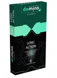 Презервативы с пролонгирующим эффектом DOMINO Classic Long action - 6 шт. - Domino - купить с доставкой в Твери