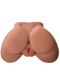 Кофейный мастурбатор-полуторс Perfect Ass Masturbator - Pipedream - в Твери купить с доставкой