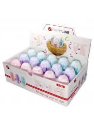 Набор из 15 мини-мастурбаторов Fantastic Egg Hard Boiled - Baile - в Твери купить с доставкой