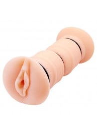 Телесный вибромастурбатор-вагина Michelle - Baile - в Твери купить с доставкой