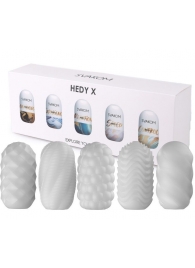 Набор из 5 мастурбаторов Hedy X5 Mixed - Svakom - в Твери купить с доставкой