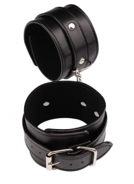 Черные оковы Classic Ankle Cuffs - Chisa - купить с доставкой в Твери