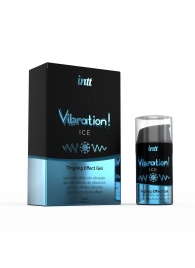Жидкий интимный гель с эффектом вибрации Vibration! Ice - 15 мл. - INTT - купить с доставкой в Твери