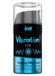Жидкий интимный гель с эффектом вибрации Vibration! Ice - 15 мл. - INTT - купить с доставкой в Твери