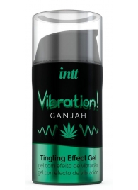 Жидкий интимный гель с эффектом вибрации Vibration! Ganjah - 15 мл. - INTT - купить с доставкой в Твери