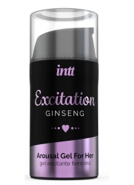 Женский возбуждающий интимный гель Excitation Ginseng - 15 мл. - INTT - купить с доставкой в Твери