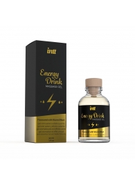 Массажный гель с согревающим эффектом Energy Drink - 30 мл. - INTT - купить с доставкой в Твери