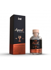 Массажный гель с согревающим эффектом Aperol - 30 мл. - INTT - купить с доставкой в Твери