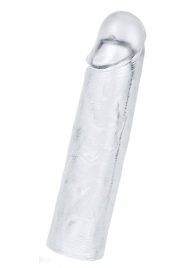 Прозрачная насадка-удлинитель Flawless Clear Penis Sleeve Add 1 - 15,5 см. - Lovetoy - в Твери купить с доставкой