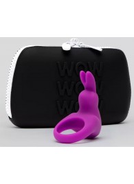 Фиолетовое эрекционное виброкольцо Happy Rabbit Cock Ring Kit - Happy Rabbit - в Твери купить с доставкой