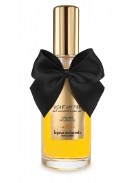 Массажное масло Light My Fire с ароматом карамели - 100 мл. - Bijoux Indiscrets - купить с доставкой в Твери