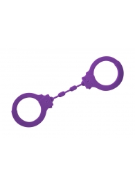 Фиолетовые силиконовые поножи Limitation - Lola Games - купить с доставкой в Твери