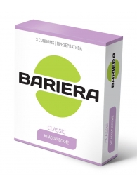 Классические презервативы Bariera Classic - 3 шт. - Bariera - купить с доставкой в Твери