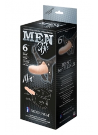 Пустотелый фаллопротез MEN STYLE - 17,5 см. - LOVETOY (А-Полимер) - купить с доставкой в Твери