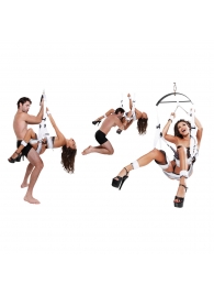 Секс-качели Fantasy Bondage Swing White - Pipedream - купить с доставкой в Твери