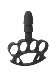 Кастет с штырьком для насадок Vac-U-Lock Knuckle Up - Doc Johnson - купить с доставкой в Твери