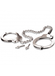 Металлические наручники Metal Leg Cuffs - Pipedream - купить с доставкой в Твери
