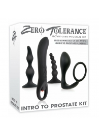 Набор стимуляторов простаты Intro To Prostate Kit - Zero Tolerance - в Твери купить с доставкой